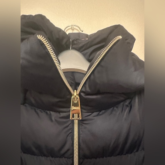 Herno A-Shape Down Jacket In Satin.  Color “New Blue”. Size 52. $1080 - Picture 11 of 16